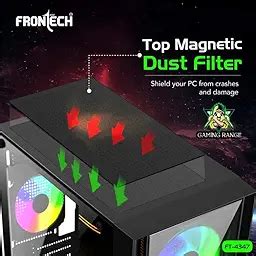 Frontech MYTHOS FT-4347 – RGB Mid-Tower Gaming Case