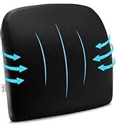 Frido Lumbar Back Support Pillow for Office Chair, Improves Posture ...