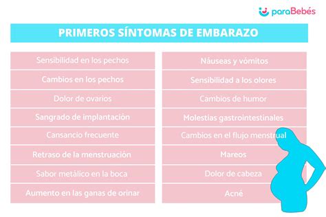 Cuándo aparecen los primeros síntomas de embarazo