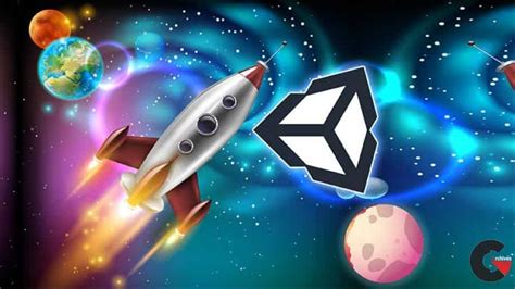 Unity Space Game Tutorial 的图像结果