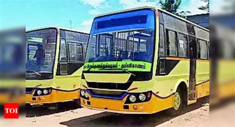 1,400 New Buses Earmarked For Tn | Chennai News - Times of India