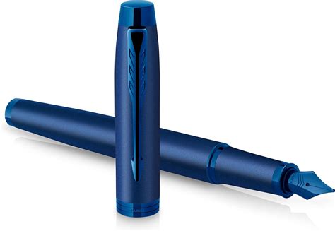 Buy Parker IM Monochrome Fountain Pen | Blue Finish and Trims | Medium ...