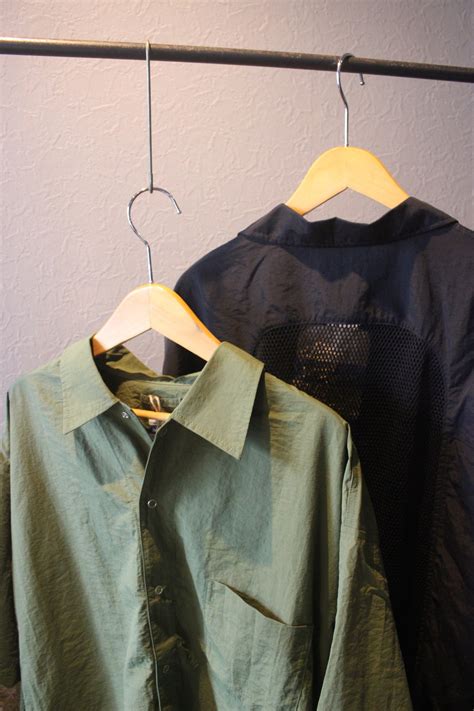 NYLON OX MESH HALF SLEEVE SHIRT（ARMY TWILL） | commence