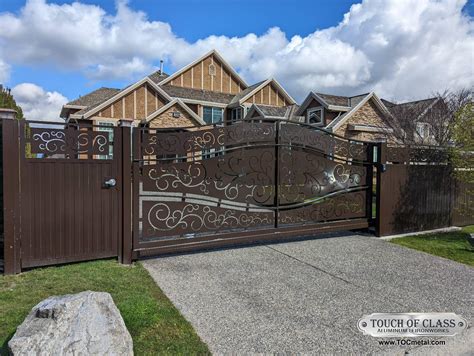 Sliding & Cantilever Driveway Gates | Vancouver Driveway Gates ...
