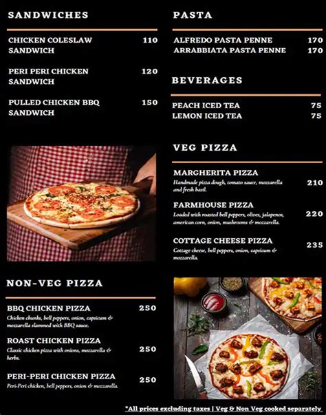 Menu at The Sobo Kitchen, Mumbai, Outhouse No 4