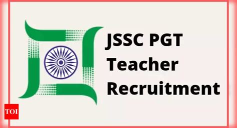 Pgt: JSSC PGT Recruitment 2022: Last day to apply for recruitment of ...