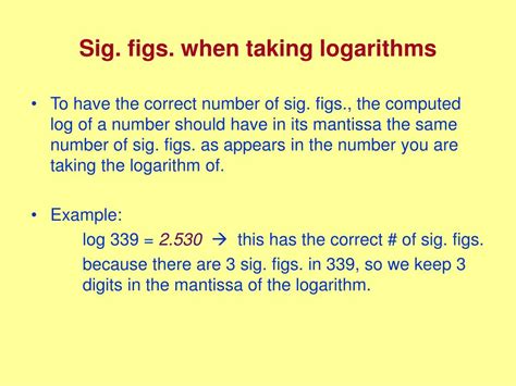 Image result for Significant Figures in Logarithms