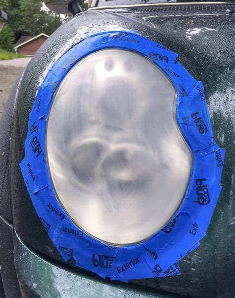 diy headlight restoration