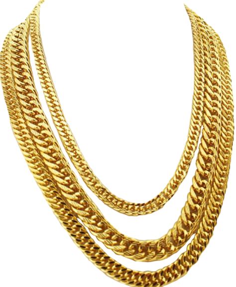 Gold Chains (PNG) | Official PSDs
