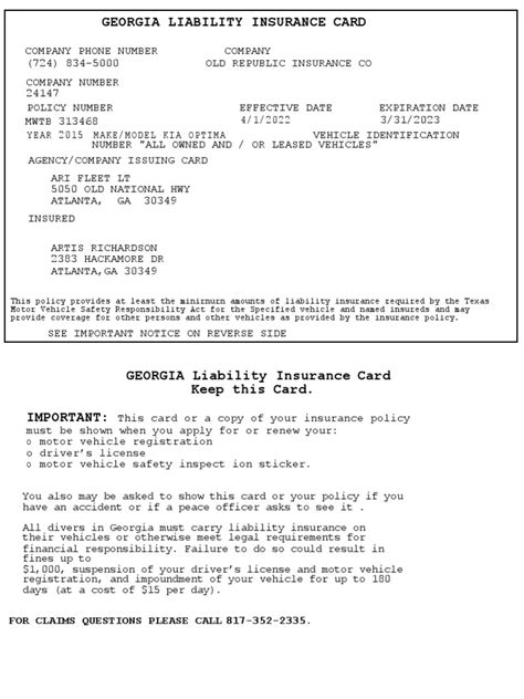 Image result for Insurance Cards Explained