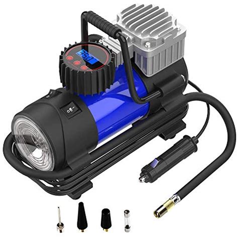 Buy LYSNSH 12V DC Portable Air Compressor - 150 PSI Digital Tire ...