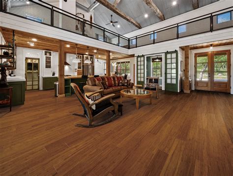 Bistre Wire Brushed Engineered Stranded Bamboo | Floor and Decor