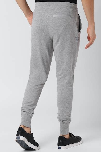 Buy Men Grey Solid Casual Track Pants Online - 524801 | Peter England