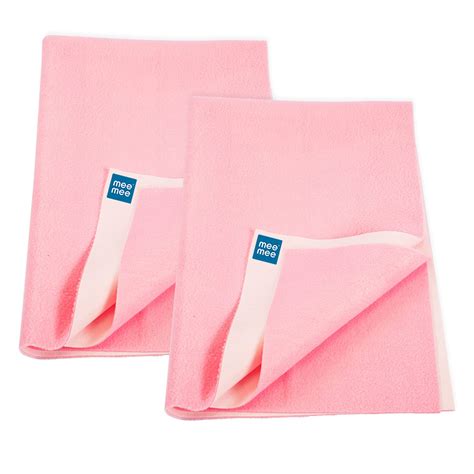 Buy Mee Mee Reusable Water Proof Cotton Bed Protector Sheet/Extra ...