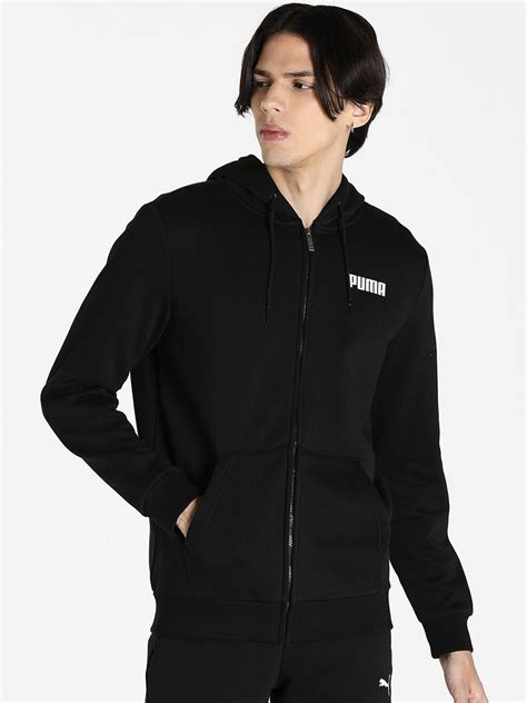 Puma Men Regular Fit Brand Logo ESS FZ Sporty Track Jacket - Price History