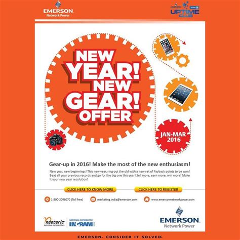 Emerson Network, Emerson Declares ‘New Year New Gear Offer’ Program ...