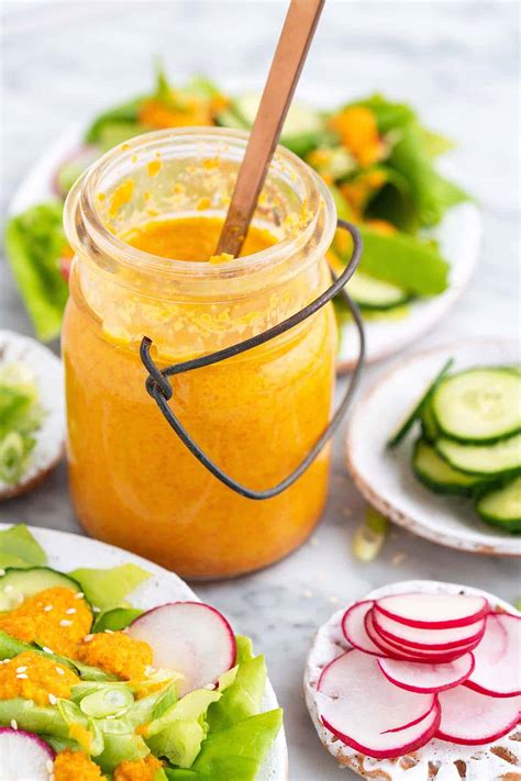 Japanese Carrot Salad Dressing Carrot Ginger Dressing | Eat Well Enjoy
