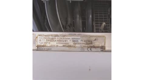 How To Find Model Number On Bosch Range at Evelyn Mary blog