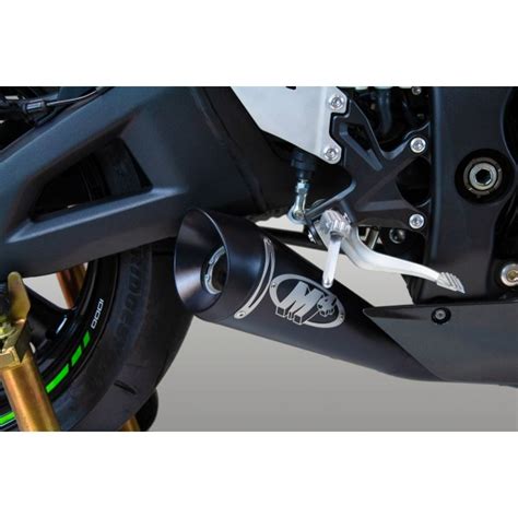 M4 Black GP19 Slip-on Exhaust For Kawasaki Ninja ZX-10R 2021 Part ...