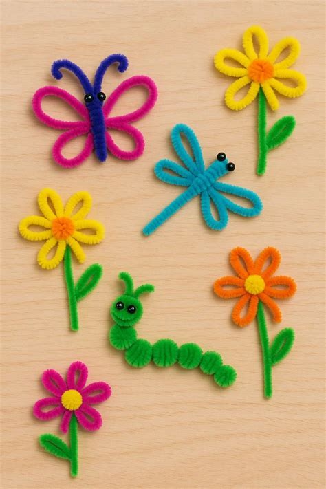 Pipe Cleaner Crafts for Kids: Creative Fun from Toddlers to Teens ...