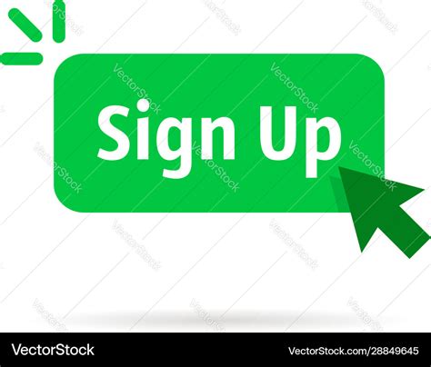 Image result for Sign Up Green Button
