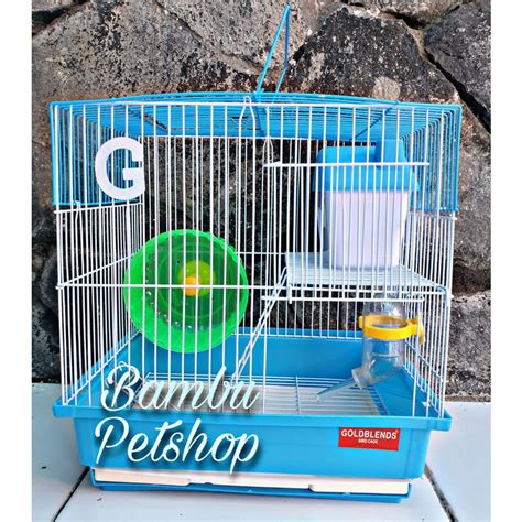 Jual Kandang Hamster Goldblends / Kandang Hamster Import / Kandang Hamster Murah | Shopee Indonesia