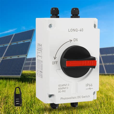 PV Isolator Switch 32 Amp DC 1200V Disconnect | Ubuy India
