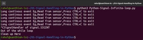 Capturing and Handling OS signals like SIGINT (CTRL-C) in Python ...