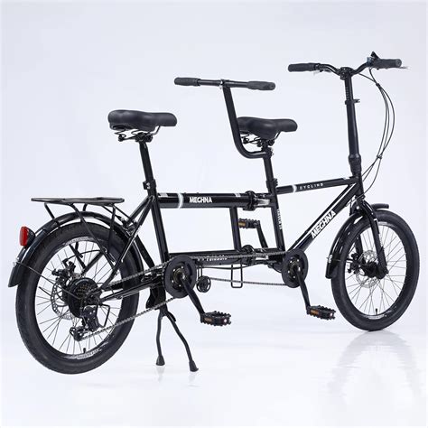 Buy Tandem Bike - City Tandem Folding Bicycle, Foldable Tandem Adult ...