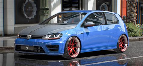Volkswagen Golf R Stage 1 – GTA 5 mod