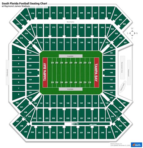 Raymond James Stadium Seat Map - capacity of raymond james stadium