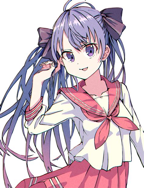 Kagami Hiiragi Back Head