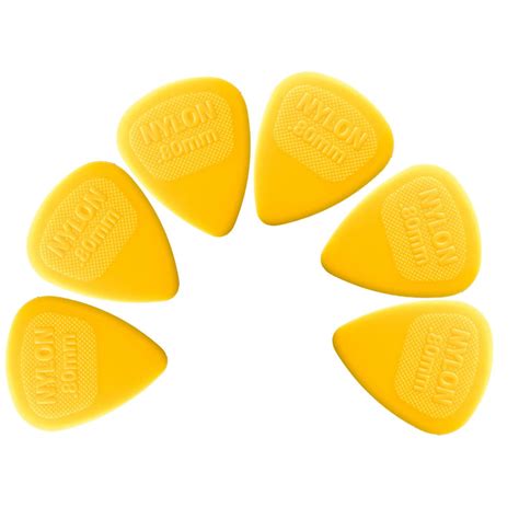 Dunlop 443R Nylon MIDI Standard Guitar Picks - Pack of 6 – BAJAAO.COM