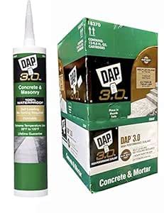 12 Pack Dap 18370 3. 0 Advanced Self-Leveling Concrete Sealant - Gray 9 ...