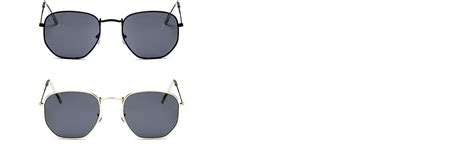 Buy Carlson Raulen Small Classic Square Polygon Round Aviator Men's and ...