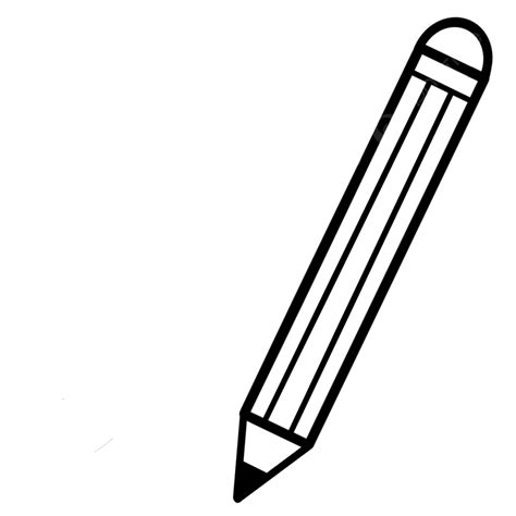 Simple Pencil Icon, Pencil, Icon, Outline PNG Transparent Clipart Image and PSD File for Free ...