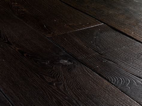 black stained wood floors - Yuk Keeler