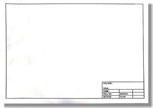 DUSHALA A2 size Engineering drawing 40 sheets 594 mm Acrylic Sheet ...