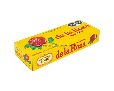 De La Rosa Mazapan (30 Count) - Bulk Mexican Candy - Carnival Candies ...