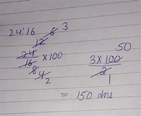 if tasmiyah has apples in ratio 24:16 find the simplest ratiowith ...