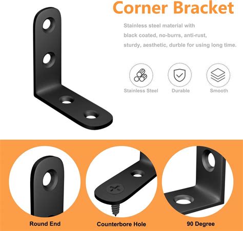 Blingstar Stainless Steel Corner Brace L Brackets for India | Ubuy