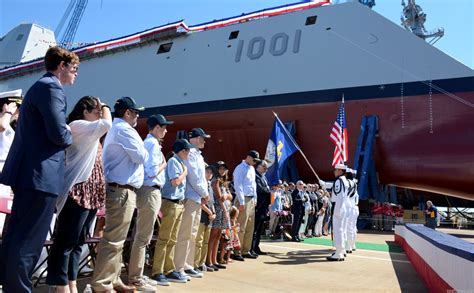 USS Michael Monsoor DDG-1001 Guided Missile Destroyer Navy