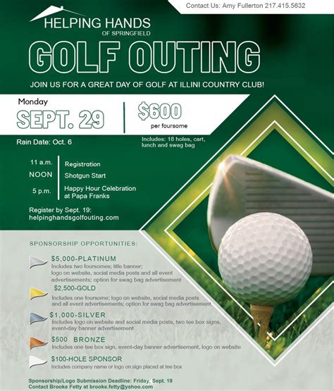 Helping Hands of Springfield Golf Outing, Illini Country Club ...