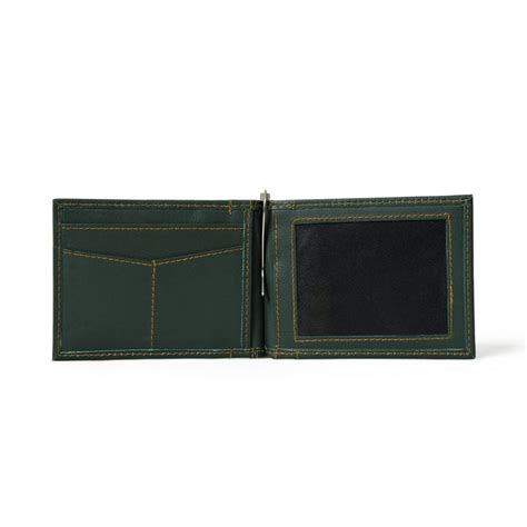 Buy Finley Men's Money Clipper | Green Leather Money Clipper - MaheTri