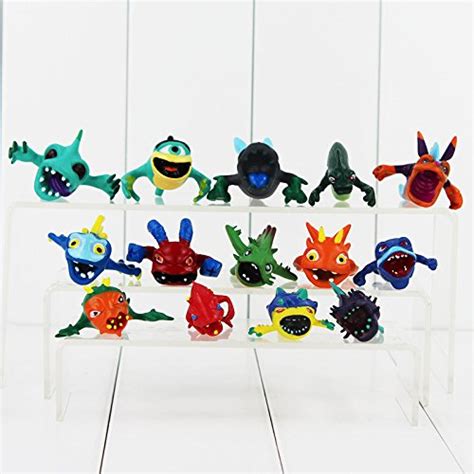 SAMANIS 14pcs/Set 3-4 cm Slugterra Slager Elf Mini Action Figure Toy ...