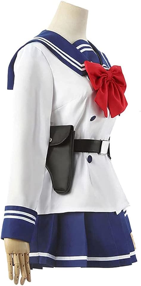 Buy High Rise Invasion Cosplay Costume Yuri Honjo Cosplay Outfit Skirt ...