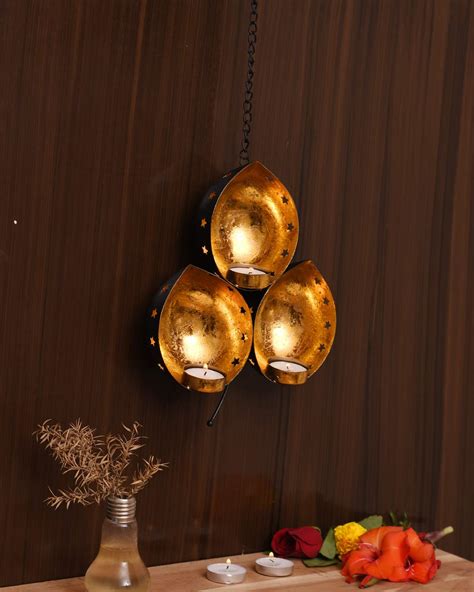 Buy Collectible India Candle Wall Sconce Votive tealight Holder Hanging ...