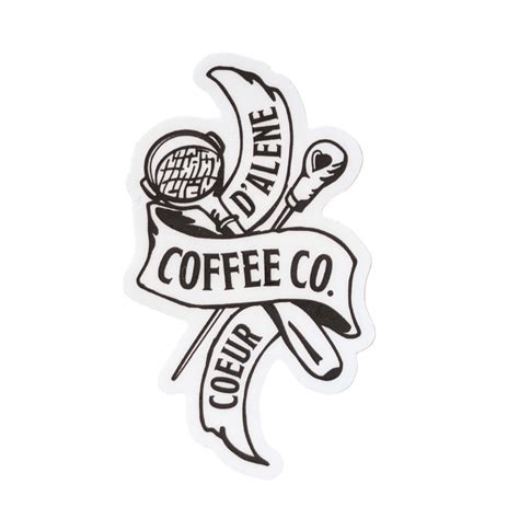 Coeur d'Alene Coffee Co Stickers - Coeur d' Alene Coffee Co.