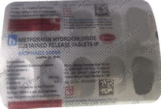 Biciphage Sr 500 MG Tablet (10): Uses, Side Effects, Price & Dosage ...