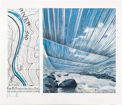 Christo Print Over the River For Sale I ARTEDIO